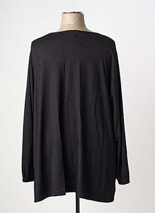 Tricou mâneci lungi mâneci lungi negru KJBRAND femeie