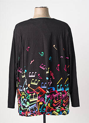 Tricou mâneci lungi mâneci lungi negru MONA LISA femeie