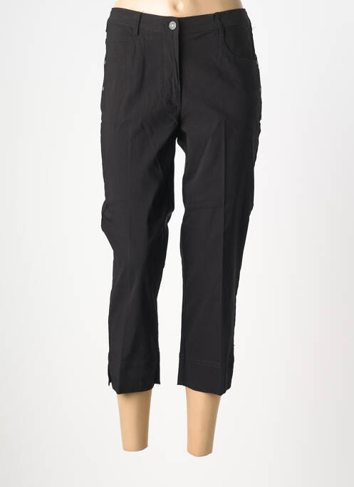 Pantalon trei sferturi elasticitate mărime normală negru NO SECRET femme