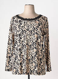 Tricou mâneci lungi mâneci lungi bej SEE YOU femme