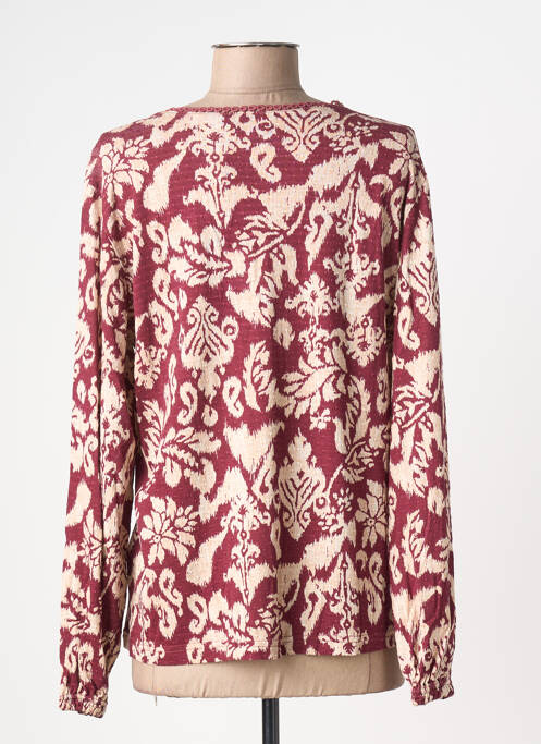 Tricou mâneci lungi mâneci lungi roșu SIGNATURE femme