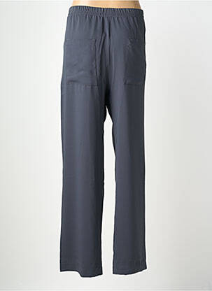 Pantalon drept închidere cu fermoar sub clapetă cu cârlig gri IMPAQT femeie