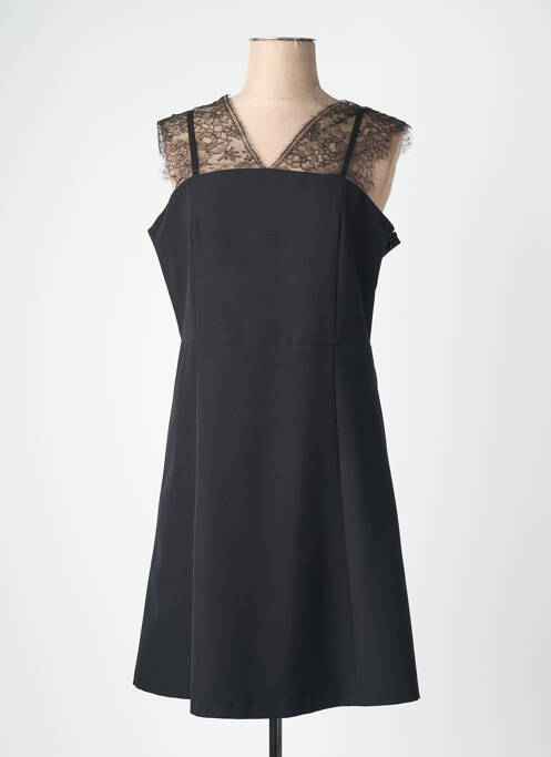 Rochie scurtă fără mâneci fără mâneci negru ONE STEP femme