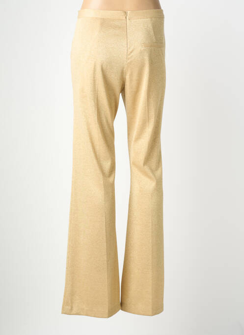 Pantalon evazat croială evazată auriu IMPERIAL femme