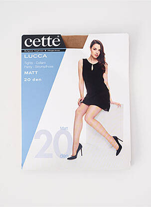 Colanți elasticitate bej CETTE femeie