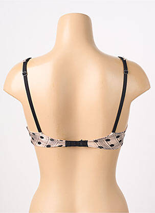Sutien efect material satinat sutien balconet cu decolteu înalt bej MARIE JO femeie