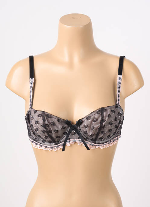 Sutien sutien balconet cu decolteu înalt sutien balconet cu decolteu înalt negru ALLUMETTE femme