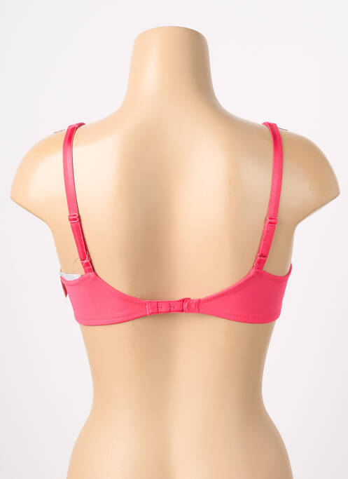 Sutien efect material satinat sutien cupe întregi cu decolteu înalt roșu MARIE JO femme
