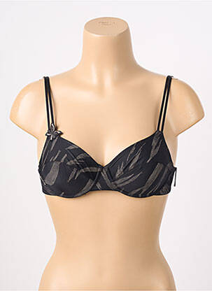 Sutien efect material satinat sutien cupe întregi cu decolteu înalt negru MARIE JO femeie