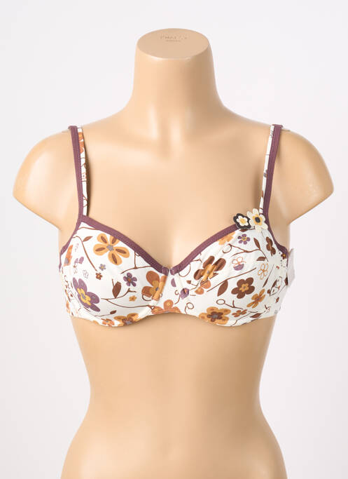 Sutien sutien cupe întregi cu decolteu înalt sutien cupe întregi cu decolteu înalt bej MARIE JO femme
