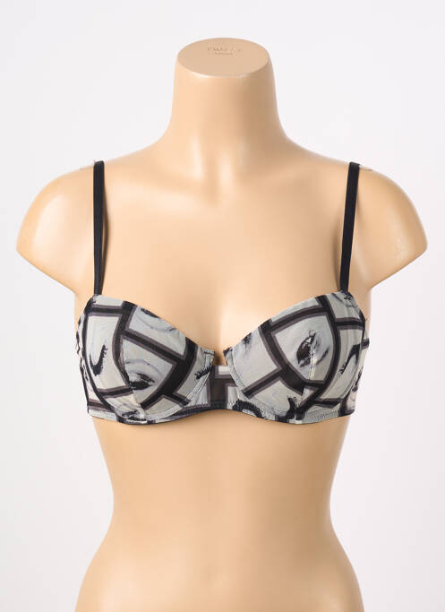Sutien sutien balconet cu decolteu înalt sutien balconet cu decolteu înalt negru ANTIGEL femme