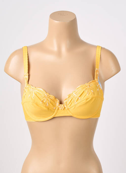 Sutien sutien balconet cu decolteu înalt sutien balconet cu decolteu înalt galben LOU femme