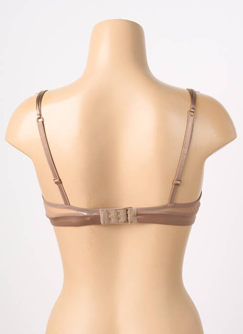 Sutien efect material satinat sutien balconet cu decolteu înalt piele LISE CHARMEL femme
