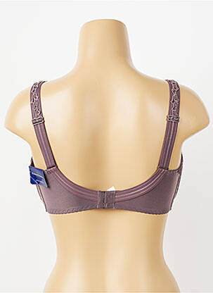 Sutien broderie sutien cupe întregi cu decolteu înalt violet PRIMADONNA femeie