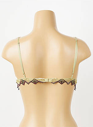 Sutien fără armatură bralete verde BARBARA femeie