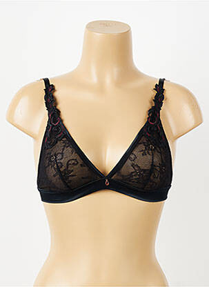 Sutien fără armatură bralete negru LISE CHARMEL femeie