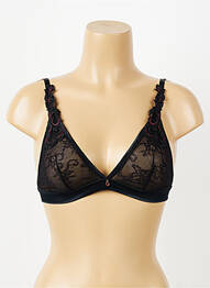 Sutien fără armatură bralete negru LISE CHARMEL femme