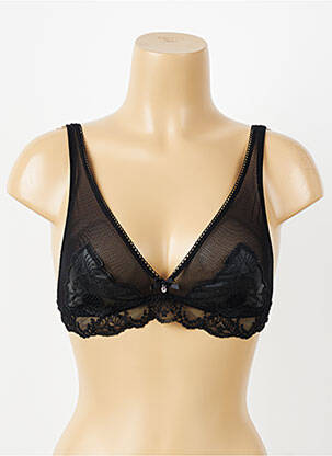 Sutien fără armatură bralete negru LISE CHARMEL femeie