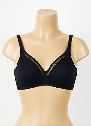 Sutien fără armatură bralete negru VANITY FAIR femeie