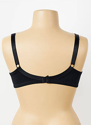 Sutien efect material satinat sutien cupe întregi cu decolteu înalt negru CHANTELLE femeie