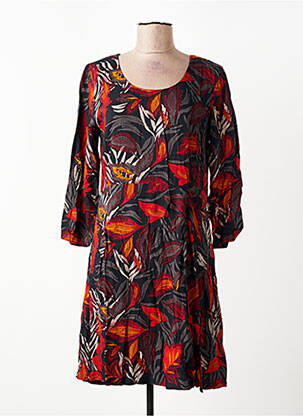 Rochie scurtă mâneci 3/4 mâneci 3/4 negru NOMADS femeie