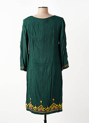 Rochie scurtă mâneci lungi mâneci lungi verde NOMADS femeie