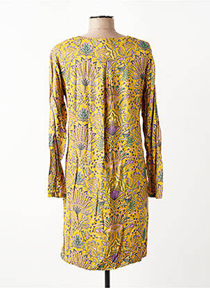 Rochie scurtă mâneci lungi mâneci lungi galben NOMADS femeie