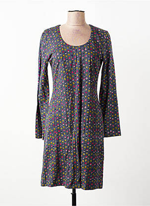 Rochie midi mâneci lungi mâneci lungi gri NOMADS femeie