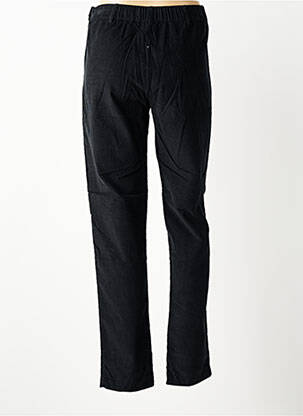 Pantalon slim talie elastică mărime normală negru NOMADS femeie