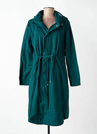 Parka mâneci lungi cu glugă verde NOMADS femme