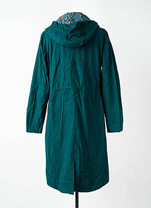 Parka mâneci lungi cu glugă verde NOMADS femeie