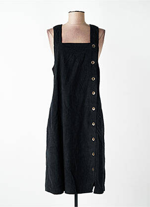 Rochie midi croială cambrată bretele subțiri negru NOMADS femeie