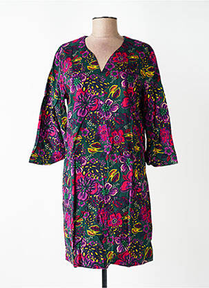 Rochie scurtă mâneci 3/4 mâneci 3/4 violet NOMADS femeie