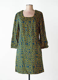 Rochie scurtă mâneci 3/4 mâneci 3/4 albastru NOMADS femeie