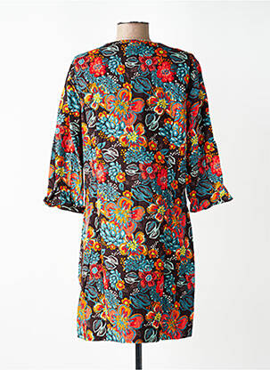 Rochie scurtă mâneci 3/4 mâneci 3/4 roșu NOMADS femeie