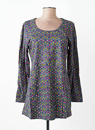 Tunică mâneci lungi guler rotund gri NOMADS femme