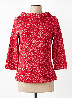 Top țesătură jersey mâneci 3/4 roșu WHO'S THAT GIRL femeie