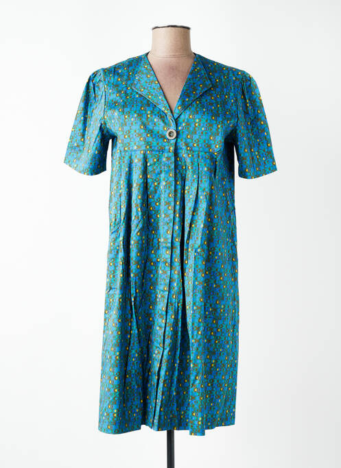 Rochie midi mâneci scurte mâneci scurte albastru WHO'S THAT GIRL femme