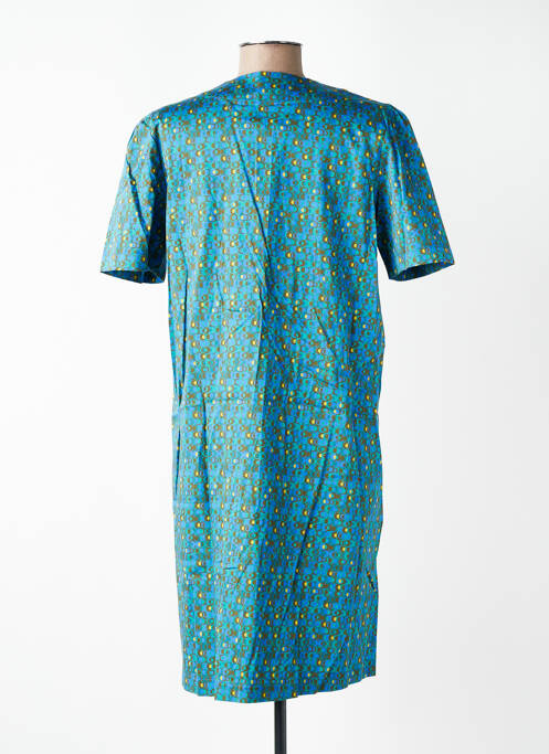 Rochie midi mâneci scurte mâneci scurte albastru WHO'S THAT GIRL femme