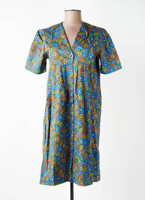 Rochie midi imprimeu floral mâneci scurte verde WHO'S THAT GIRL femme