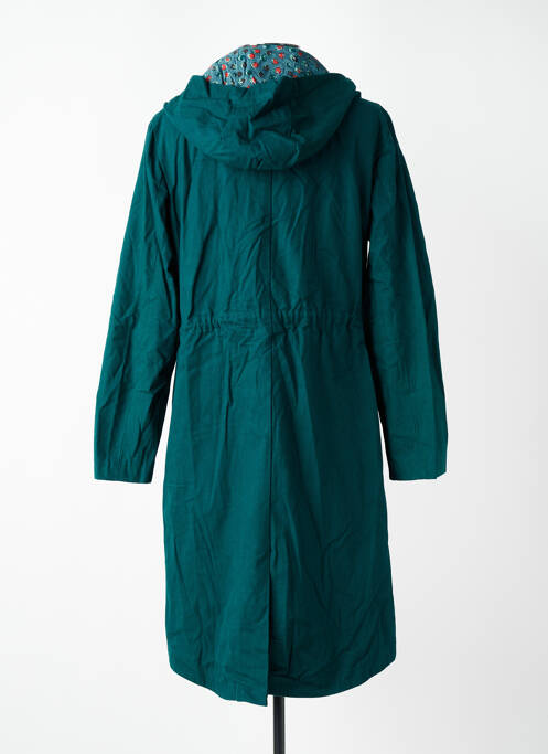 Parka mâneci lungi cu glugă verde NOMADS femme