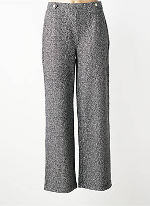 Pantalon larg buzunare mărime normală negru B.YOUNG femeie