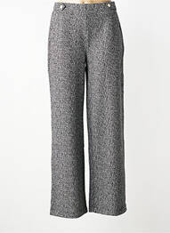 Pantalon larg buzunare mărime normală negru B.YOUNG femme
