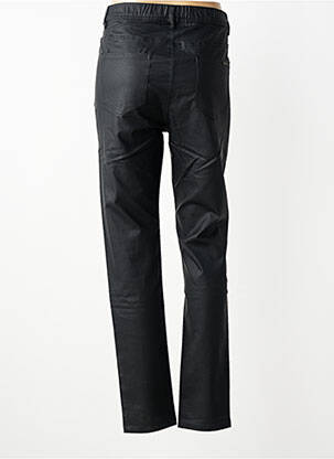 Pantalon slim talie elastică mărime normală negru S.QUISE femeie
