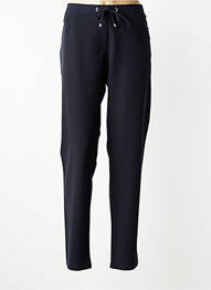 Pantalon drept elasticitate mărime normală negru MICHA femme