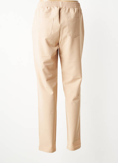 Pantalon drept elasticitate mărime normală bej MICHA femme