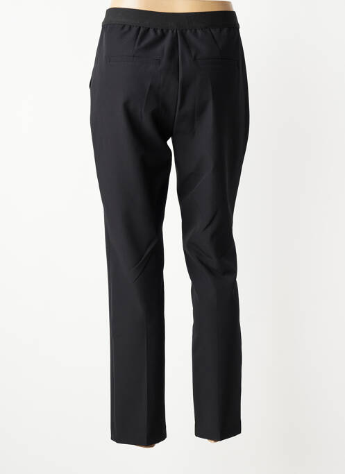 Pantalon slim talie elastică mărime normală negru ANNA MONTANA femme