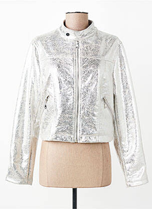 Jachete casual finisaj interior dublat argintiu MOLLY BRACKEN femeie