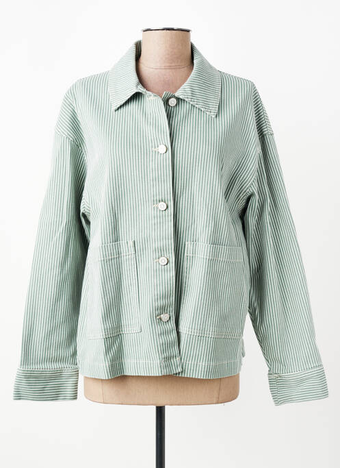 Jachete casual croială dreaptă verde B.YOUNG femme