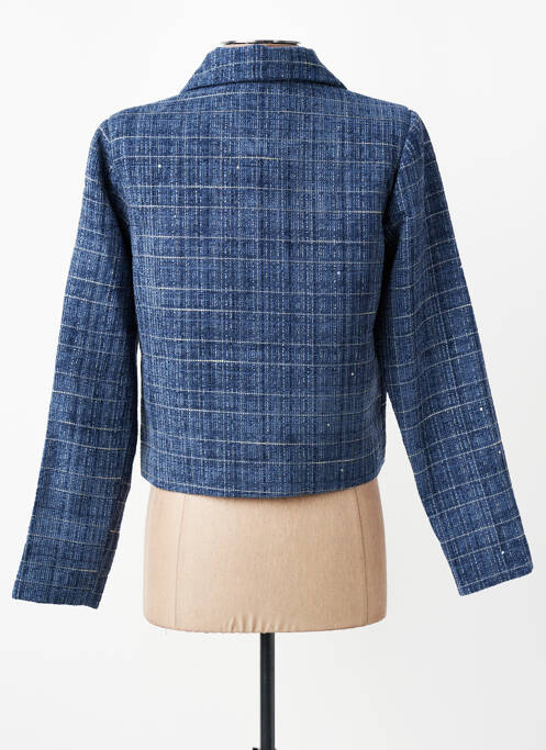 Jachete casual finisaj interior dublat albastru MOLLY BRACKEN femme